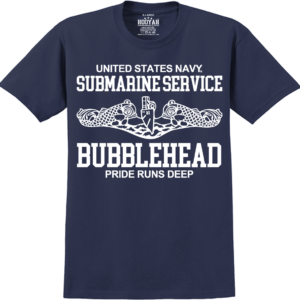 U.S. Submarine Service Bubble Head Pride Runs Deep T-Shirt Design# 306