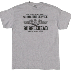 U.S. Submarine Service Bubble Head Pride Runs Deep T-Shirt Design# 306