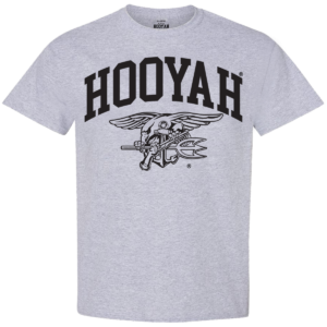 U.S. Navy SEALs Hooyah and SEAL Trident T-Shirt