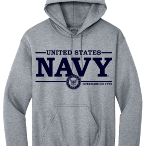 United States Navy Est. 1775 Hooded Sweat Shirt Design # 307