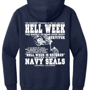 Navy Seals Hell Week Hooded Sweat Shirt