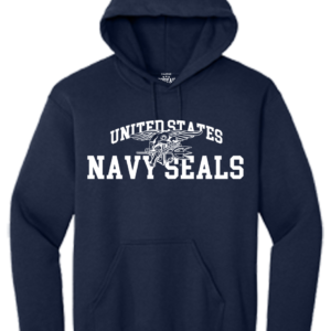 Navy Seals and Trident Hooded Sweat Shirt Design #131