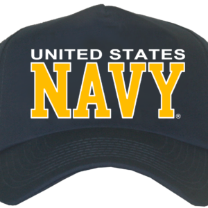 United States Navy Vertical Design Ball Cap