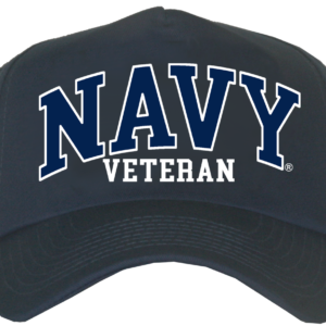Navy Veteran Arch Ball Cap